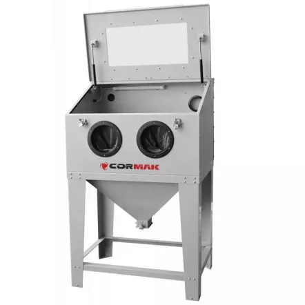 KDP220-TOP - Cabine de sablage 700 Litres / min - Ouverture supérieure - Volume Cabine 220 Litres