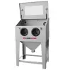 KDP220-TOP - Cabine de sablage 700 Litres / min - Ouverture supérieure - Volume Cabine 220 Litres - 2