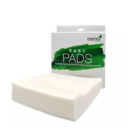 OSMO - Easy Pads - Chiffons spéciaux sans peluche - Boîte de 10 pads