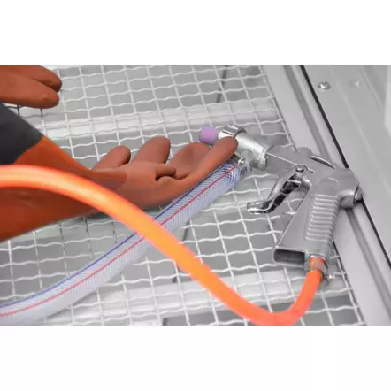 KDP220-TOP - Cabine de sablage 700 Litres / min - Ouverture supérieure - Volume Cabine 220 Litres