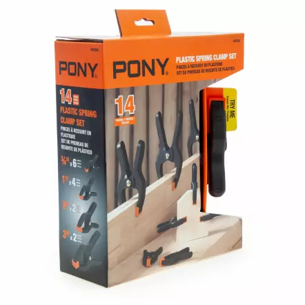Pinces à Ressort En Métal Et PVC BESTonZON - Lot De 3 - 10 Cm De Long - Pour Bricolage, Photo, Décoration, Serrage Temporaire