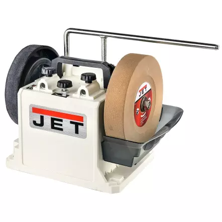 JET - JSSG-8-M - Touret d'affûtage à eau avec vitesse variable - Meule Ø 200 x 40mm - 160 W.