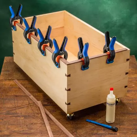 ROCKLER - Pinces de serrage à bandelette - Taille S (2 pcs)