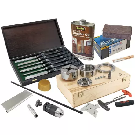 DRECHSELMEISTER-Pack-Demarrage-PLUS-Accessoires-et-outils-pour-tour-a-bois-DNEU-PLUS