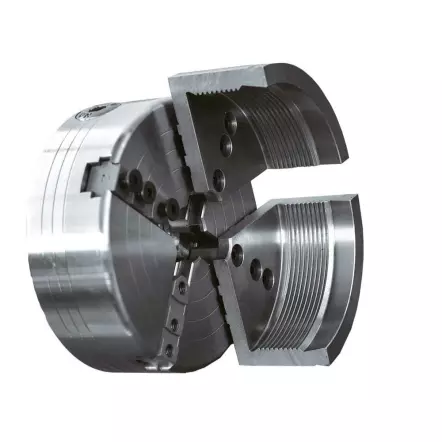 TEKNATOOL - SET XL - Mandrin TITAN 3 127 mm avec jeu de mors Titan Power 127 mm et Plateau de reprise 300 mm