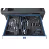 SCHEPPACH - TW1000 - Servante d'atelier 770 x 460 x 970 mm - Inclus 263 Outils - 6