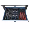 SCHEPPACH - TW1000 - Servante d'atelier 770 x 460 x 970 mm - Inclus 263 Outils - 9
