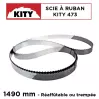 LEMAN - Lame de scie à ruban pour Kity 473 (longueur : 1490 mm) - 1