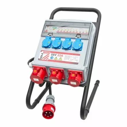 HOLZMANN - SSV32A Coffret de chantier électrique 32A 400V 50Hz