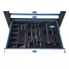 SCHEPPACH - TW1000 - Servante d'atelier 770 x 460 x 970 mm - Inclus 263 Outils - 16
