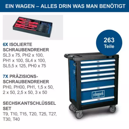 SCHEPPACH-TW1000-Servante-d-atelier-770-x-460-x-970-mm-Inclus-263-Outils-5909304900-19