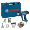 BOSCH - GHG 23-66 Décapeur thermique professionnel 230V 2300W avec écran LCD, coffret de transport, 4 buses et patin de soudage - 1