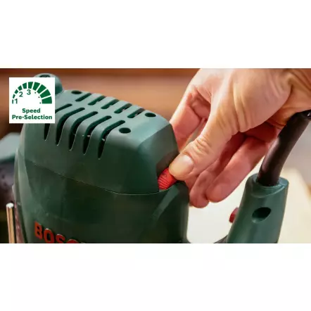 BOSCH - POF 1200 AE - Défonceuse à main 1200 W - Course de fraisage 55 mm