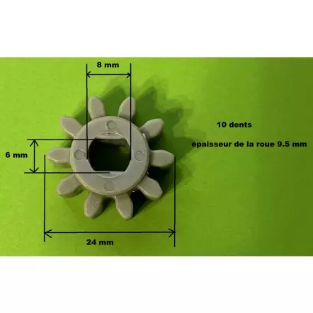 Engrenage pour entraîneur automatique FSK 3212 et Kity Baby