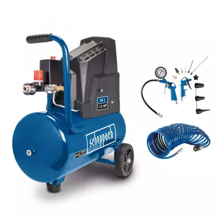 SCHEPPACH-HC30ox-Compresseur-sans-huile-1100W-8-bar-24L-5906146904-9