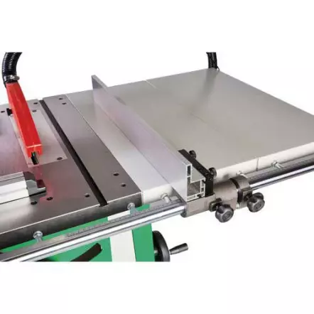 HOLZSTAR - TKS 254 E - Scie Circulaire sur table 2100 W - Hauteur de coupe 80 mm - Chariot 400 mm - 230 V