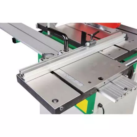 HOLZSTAR - TKS 254 E - Scie Circulaire sur table 2100 W - Hauteur de coupe 80 mm - Chariot 400 mm - 230 V