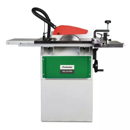 HOLZSTAR - TKS 254 PRO - Scie Circulaire sur table 2100 W - Hauteur de coupe 80 mm - Table 720 x 480 mm - 230 V