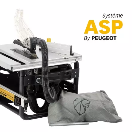 PEUGEOT-ENERGYSAW-185ASP-Petite-Scie-Circulaire-sur-table-avec-aspiration-integree-2200-W-Hauteur-de-coupe-42-mm-132007-1