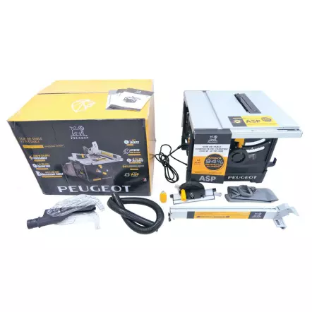 PEUGEOT-ENERGYSAW-185ASP-Petite-Scie-Circulaire-sur-table-avec-aspiration-integree-2200-W-Hauteur-de-coupe-42-mm-132007-5