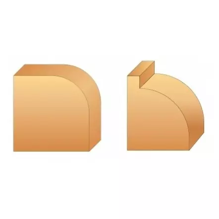 LEMAN - Mèche 1/4 de rond (différents diamètres disponibles)