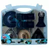 LEMAN - Coffret 12 accessoires multi matériaux à empreinte universelle pour outils multifonction - 1