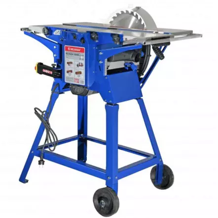 BELMASH - SDMR2500 Combiné Raboteuse Dégauchisseuse Scie sur table