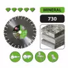 LEMAN - 730 - Disque diamant segments granit, pierre naturelle - 1