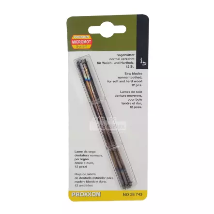 HEGNER-Lot-de-12-Lames-moyennes-avec-ergot-127x1-86x-0-24-mm-18TPI-813034-1