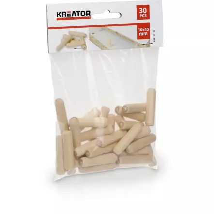KREATOR-Tourillons-en-Bois-10x40mm-30-pcs-pour-assemblages-solides-et-invisibles-03110103-1-1-1