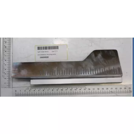 Kity - Profil ou guide sur glissière (droite ou gauche) pour scie à onglet Kity MS305DB