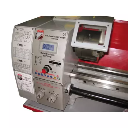 HOLZMANN - ED750FD - Tour à Métaux d'Atelier sur socle - Entre-pointes 750 mm - 750 W - 230 V