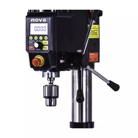 NOVA VIKING DVR 16 - Perceuse sur Colonne à entraînement direct d'établi - 750 W - Profondeur de perçage 115 mm
