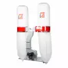ABS3880 Aspirateur à copeaux de bois 2 x 200 L - 400V 2200W - 1