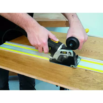 FARTOOLS - CS 85R Scie Plongeante sur rail 700 mm - 230V 500W + 3 lames ø85x15 mm - Coupe max. 22 mm
