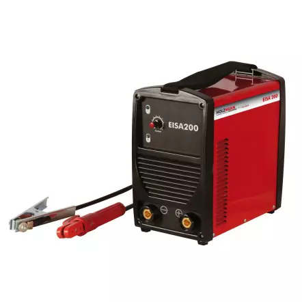 HOLZMANN - EISA200 Poste à souder Inverter MMA 230 V 6 Kva 200A avec accessoires