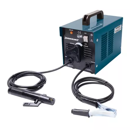 SILVERLINE - Poste à souder à l'arc MMA 230 V 40-100A avec accessoires