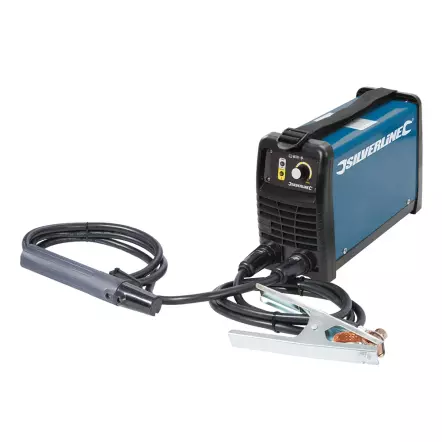 SILVERLINE - Poste à souder à l'arc MMA 230 V 25-200A avec accessoires