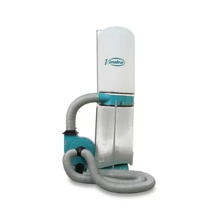 AS800 - Aspirateur à Bois d'Atelier 1500 W - Débit 2500 m3/heure - Capacité 153 Litres