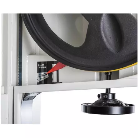 JWBS-18 Scie à ruban Roue ø470 mm Hauteur/Largeur de coupe maxi. : 406 et 457 mm - 400V/2,2kW (3CV)