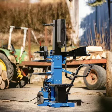 Compact 15t Fendeur de bûches vertical - 400V - 3500W 10T Bûches jusqu'à 1070 mm de hauteur