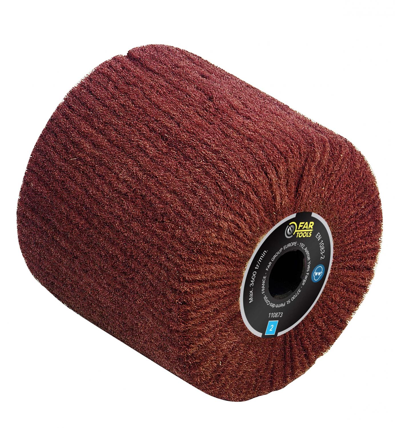 Brosse Abrasive GATE14 Pour Coque Bateau - 150x90mm - Fibres Synthétiques - Nettoyage Incrustations