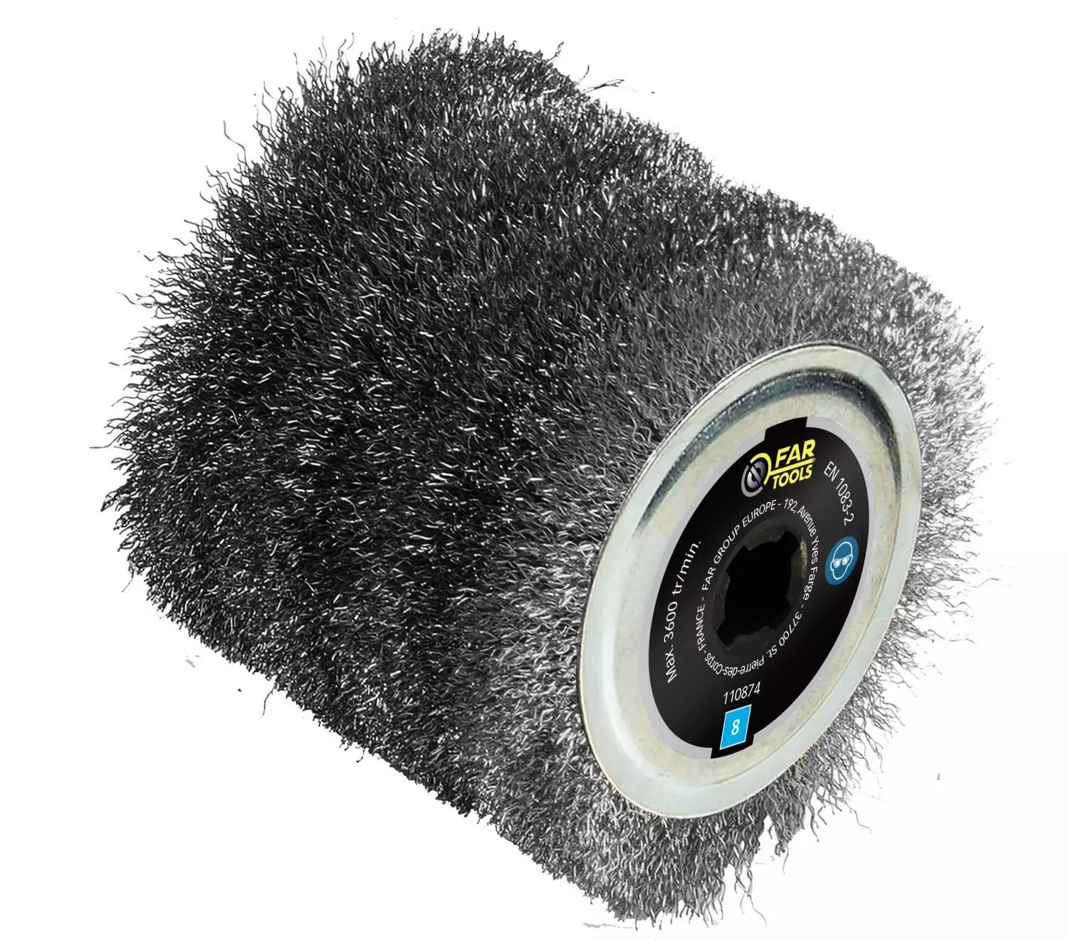 Brosse Métallique Professionnelle SODIAL – Br5404 – Poils Solides, Ne Perd Pas Ses Fibres
