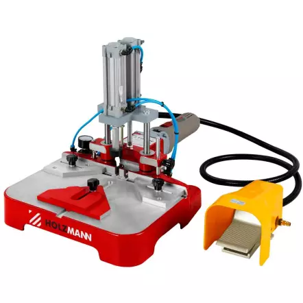 HOLZMANN - KNF2PNEU Fraiseuse pneumatique pour assemblage double à queue d'aronde 230V 600W