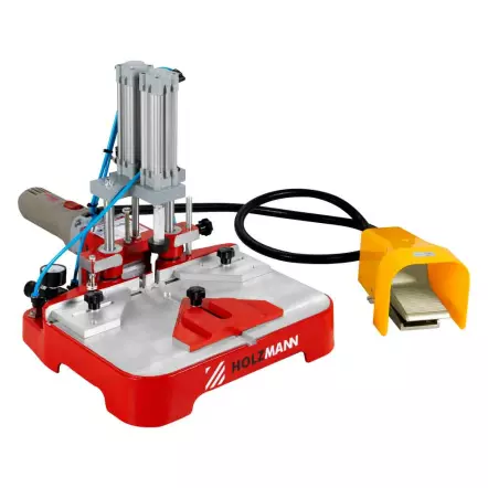 HOLZMANN - KNF2PNEU Fraiseuse pneumatique pour assemblage double à queue d'aronde 230V 600W