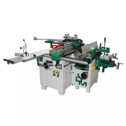 DAMATOMACCHINE - PROFISTAR 2600-310 - Combiné à bois 7 Opérations 3CV - 230V - Largeur de passe 310 mm - Chariot 2600 mm