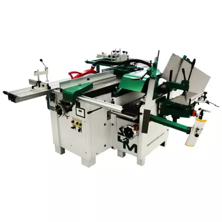 DAMATOMACCHINE - PROFISTAR 2600-310 - Combiné à bois 7 Opérations 3CV - 230V - Largeur de passe 310 mm - Chariot 2600 mm