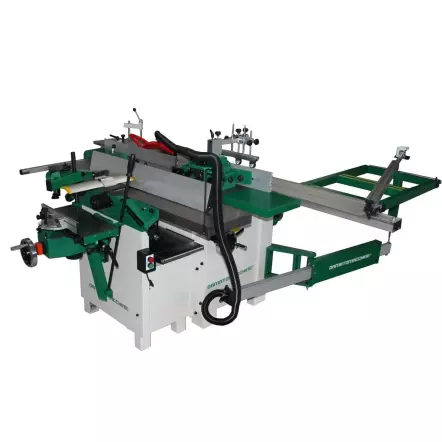 DAMATOMACCHINE - PROFISTAR 2600-310 - Combiné à bois 7 Opérations 3CV - 230V - Largeur de passe 310 mm - Chariot 2600 mm