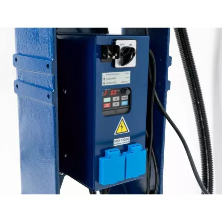 DRECHSELMEISTER-TWISTER-XL-Tour-a-Bois-d-Atelier-entre-pointes-800-mm-Puissance-2-CV-Avec-Convertisseur-de-frequence-DD-4