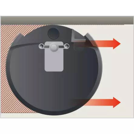 FARTOOLS - DWS 225 - Ponceuse murale plâtre avec aspiration intégrée 1200 W - Diamètre 225 mm - Avec accessoires